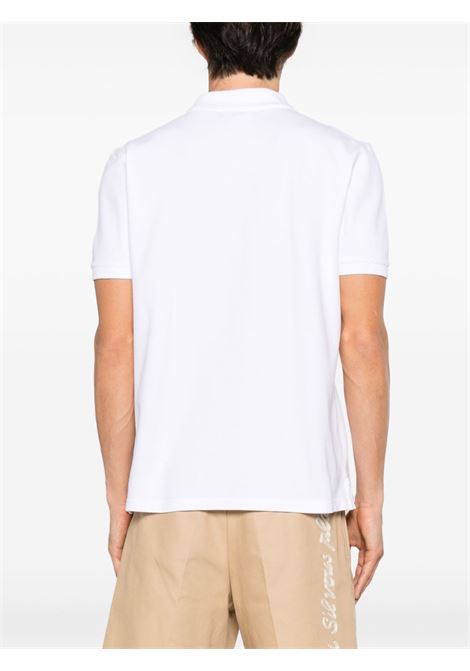 polo fox head patch regular uomo bianca MAISON KITSUNÉ | LM00208KJ7002P100